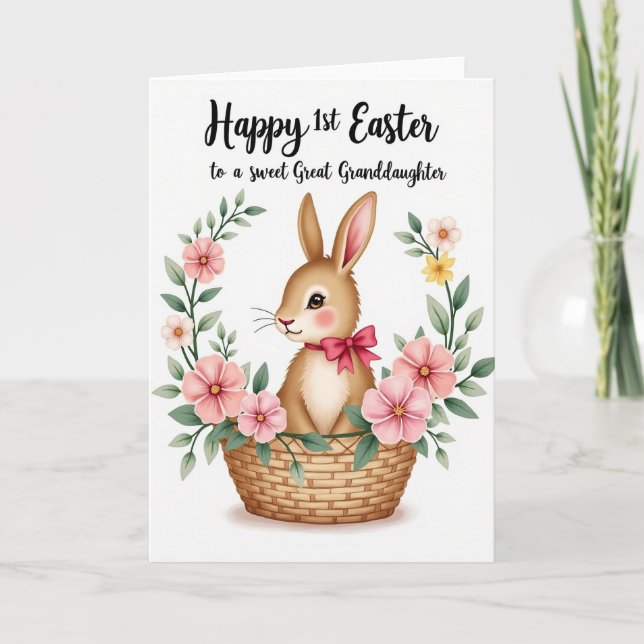 Sweet Long Eared Critter Card (Front)