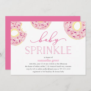 Sweet Love   Baby Sprinkle Invitation