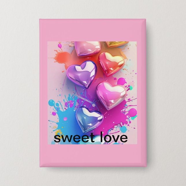 sweet love button (Front)