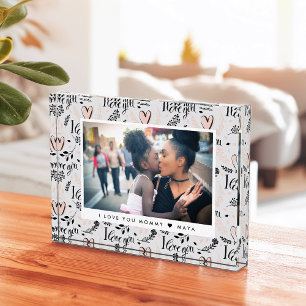 Sweet Love   Custom Caption Photo Block