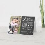 Sweet Love Holiday Photo Greeting Card<br><div class="desc">Sweet Love Holiday Photo Greeting Card by Orabella Prints.  Please replace the template photo with an image of your own prior to purchasing.</div>