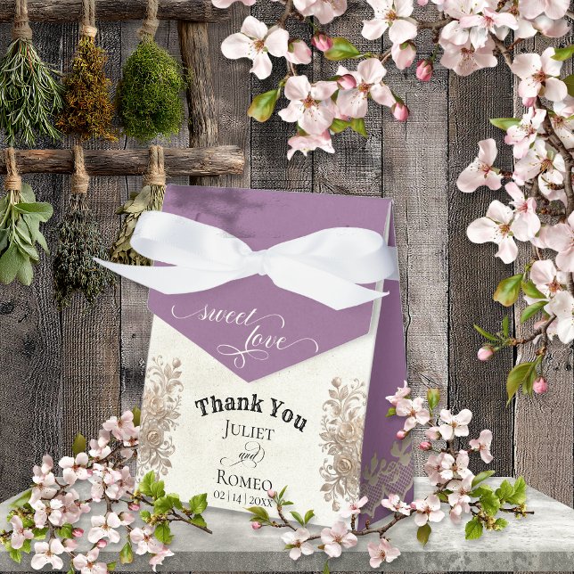 Sweet Love - Lavender Favour Box (Creator Uploaded)