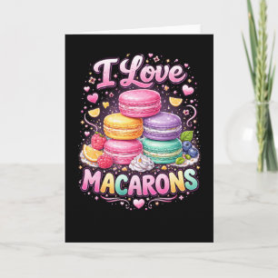 Sweet Love Macarons Holiday Card