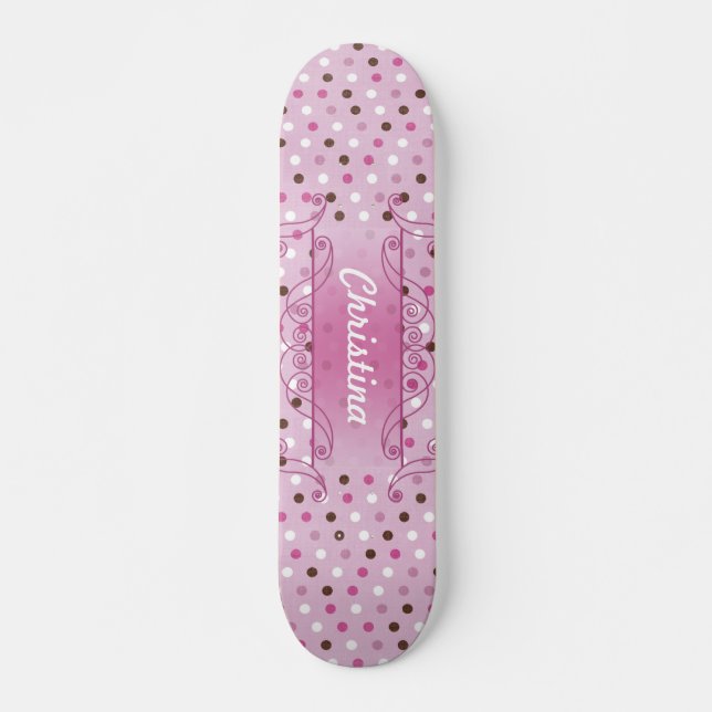 Sweet Love Mini Skateboard (Front)