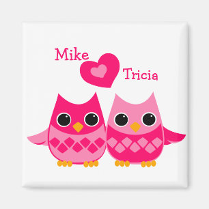 Sweet Love Owls Magnet
