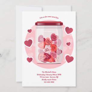 Sweet Love Valentine's Day Invitation