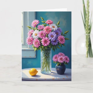 Sweet Luminous Flowers Card