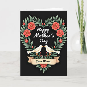 Sweet Mama Birds Mothers Day Card