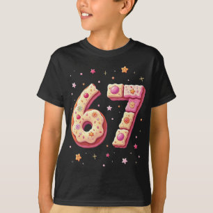 Sweet Math Doughnut Fraction Back to School 67 T-Shirt