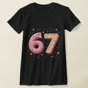 Sweet Math Doughnut Fraction Back to School 67 T-Shirt