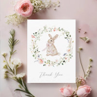 Sweet Meadow Bunny & Wildflowers Baby Shower