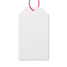 sweet mehndi elephants gift tags, coral and peach