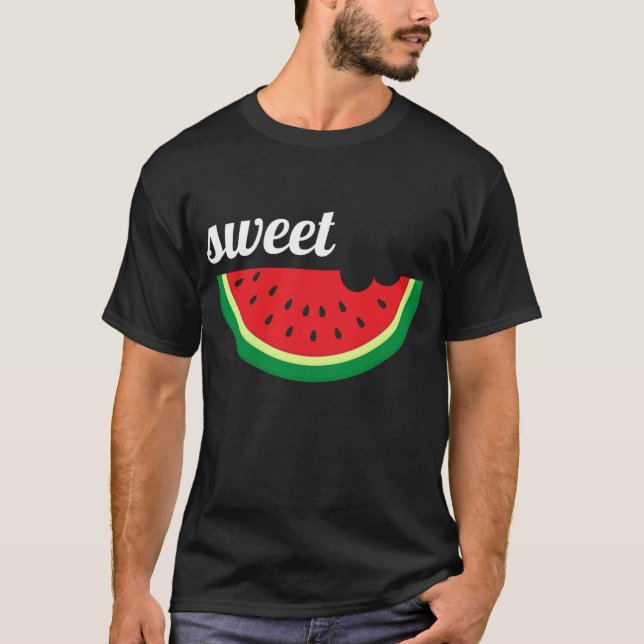 Sweet Melon Seeds Fruit Vitamins Fruit T-Shirt (Front)