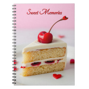 Sweet Memories Cherry Ontop Notebook