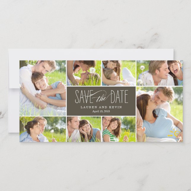 Sweet Memories Save The Date Photo Cards (Front)