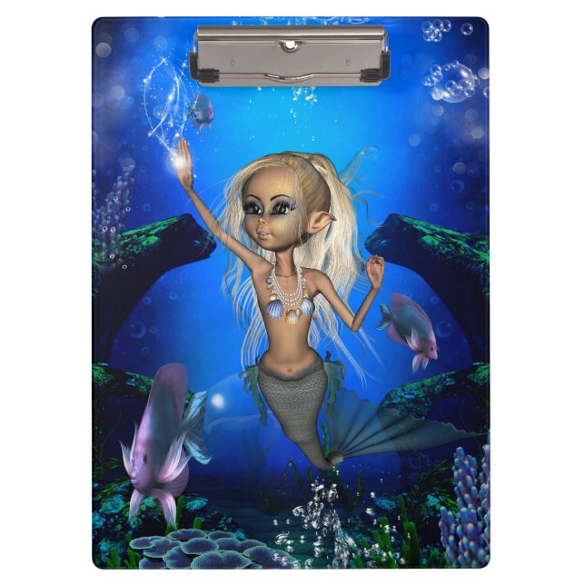 Sweet mermaid clipboard (Front)