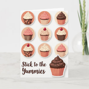 Sweet Mini Cake Birthday Card