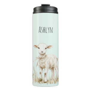 Sweet Mint Lamb Easter Thermal Tumbler