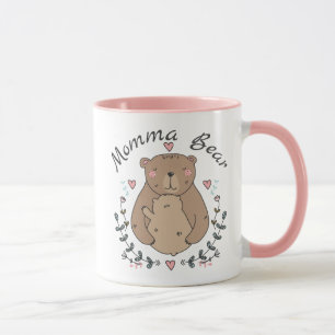 Sweet Momma Bear with baby bear Mug
