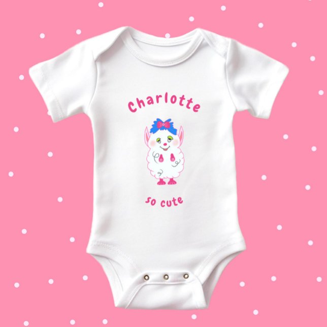 Sweet monster baby bodysuit (Creator Uploaded)