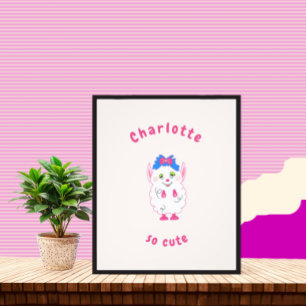 Sweet monster photo print