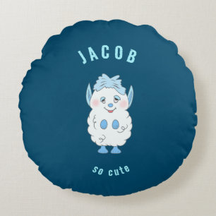 Sweet monster round cushion