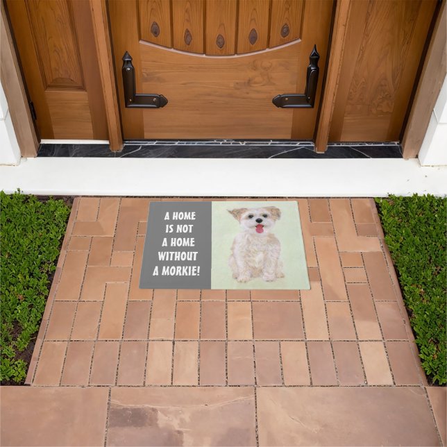 Sweet Morkie Doormat (Outdoor)