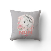 Sweet Mother and Child Watercolor Roses "Best Mum