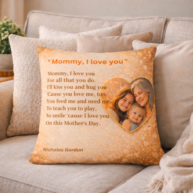 Sweet Mother’s Day Gift from Kids Cushion (Creator Uploaded)