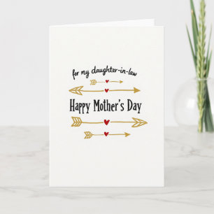 Sweet Mothers Day Arrows Card