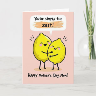 Sweet Mothers Day Citrus Hug Card