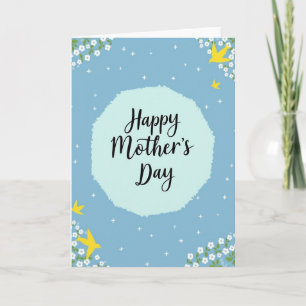 Sweet Mothers Day Cloud Card