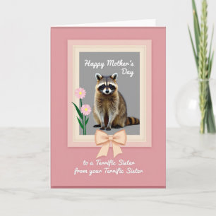 Sweet Mothers Day Framed Critter Card