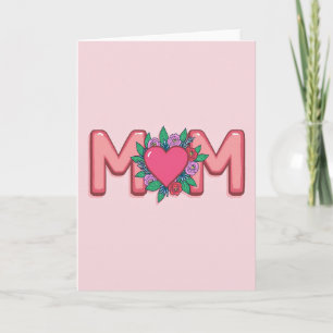 Sweet Mothers Day Letter Card