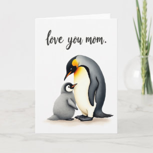 Sweet Mothers Day Ostrich Card
