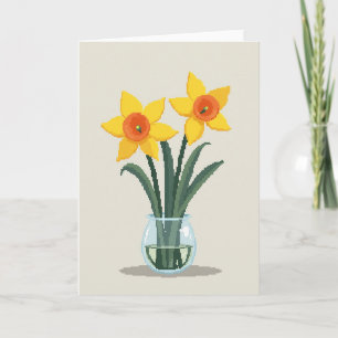 Sweet Mothers Day Pixel Art Card