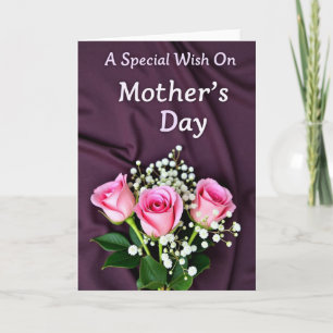Sweet Mothers Day Roses Card