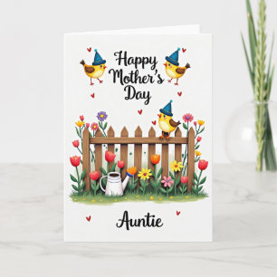Sweet Mothers Day Spring Birds Card
