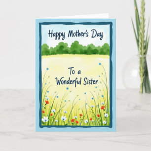 Sweet Mothers Day Vista Card
