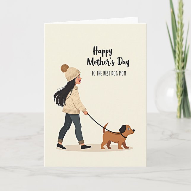 Sweet Mothers Day Walk Card (Front)