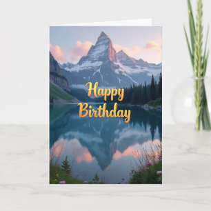 Sweet Mountain Vista Card