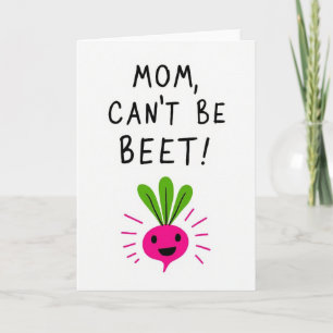 Sweet Mum Root Vegetable Card