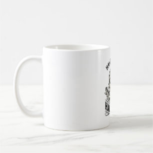 Sweet Mummy Halloween Vintage Vector Design_1 Coffee Mug