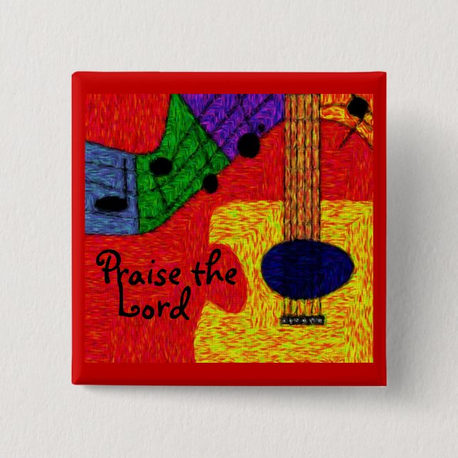SWEET MUSIC 15 CM SQUARE BADGE (Front)