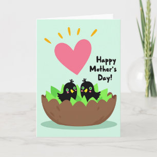 Sweet Nesting Mother Card