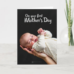 Sweet Newborn Mother Card