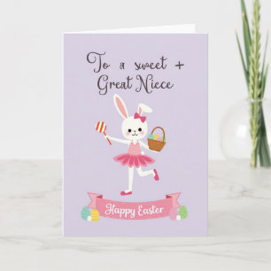 Sweet Niece Easter Wishes Card