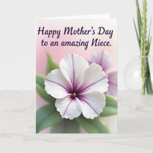 Sweet Niece Mothers Day Bloom Card