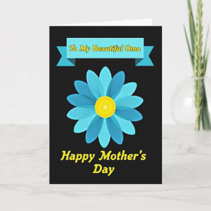 Sweet Oma Mothers Day Card