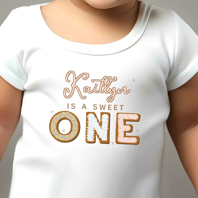 Sweet ONE 1st Birthday Baby T-Shirt (Creator Uploaded)